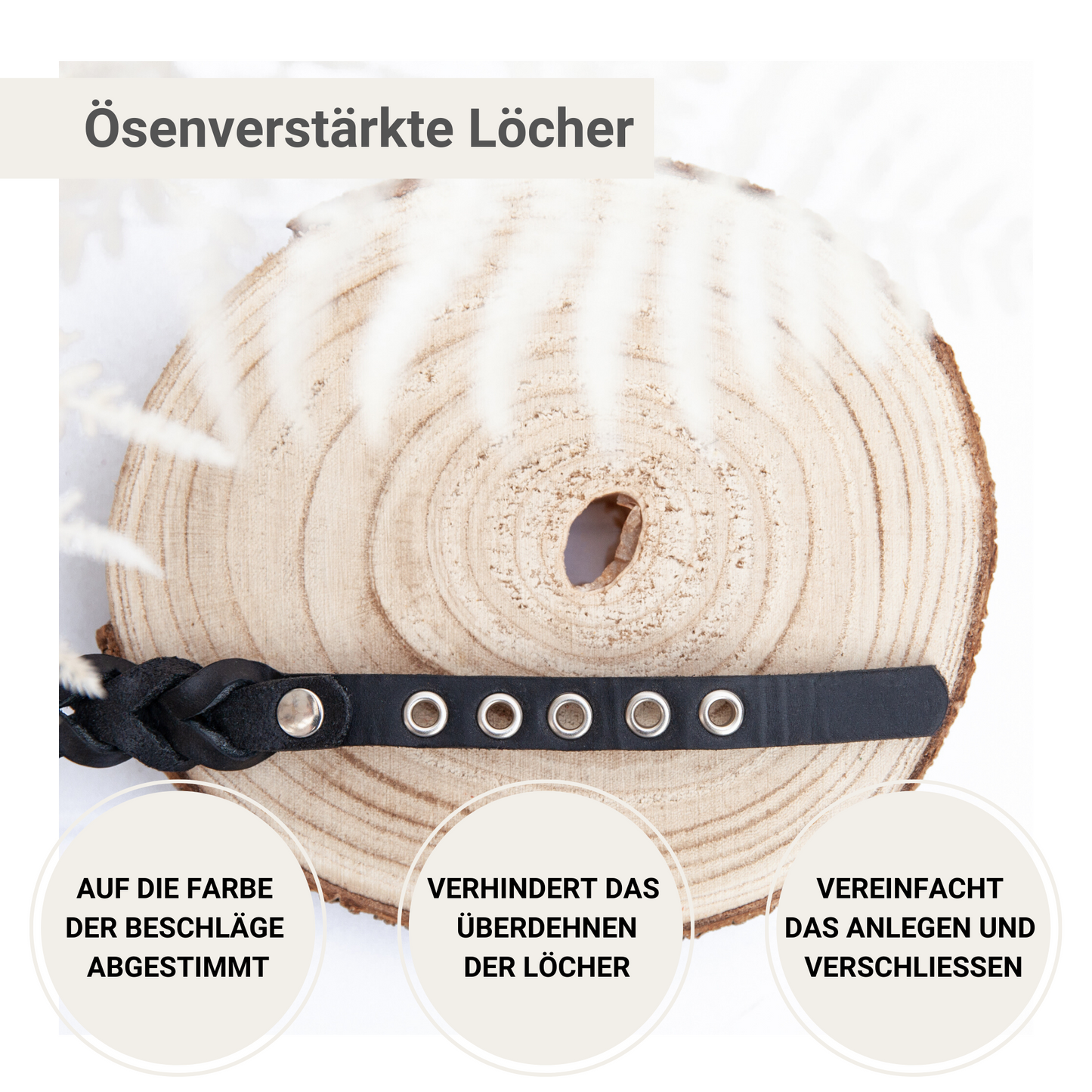 Liebevoll gefertigtes Leder-Hundezubehör in elegantem Schwarz – ideal für anspruchsvolle Hundeliebhaber.